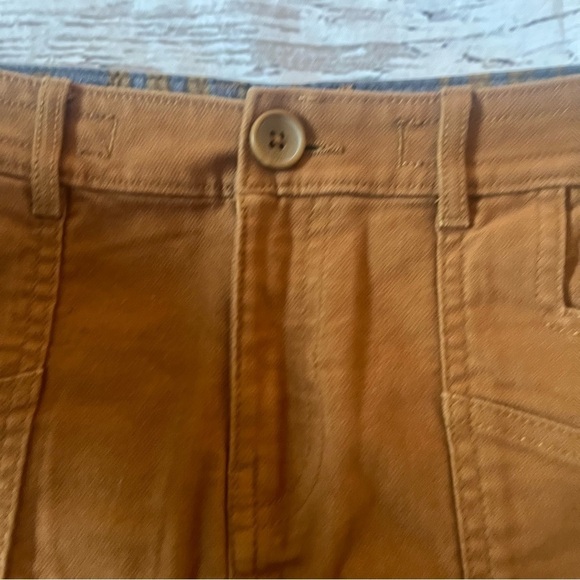 Prana Corduroy Mini Skirt Size 4 - Picture 3 of 10